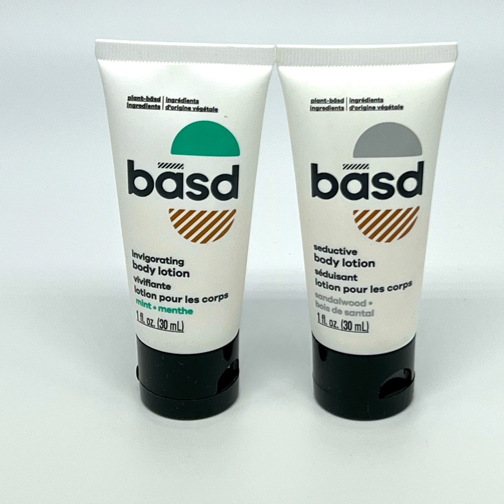 2 BASD Body Lotions